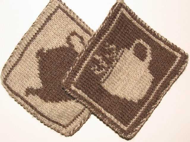 Double knit potholder pattern