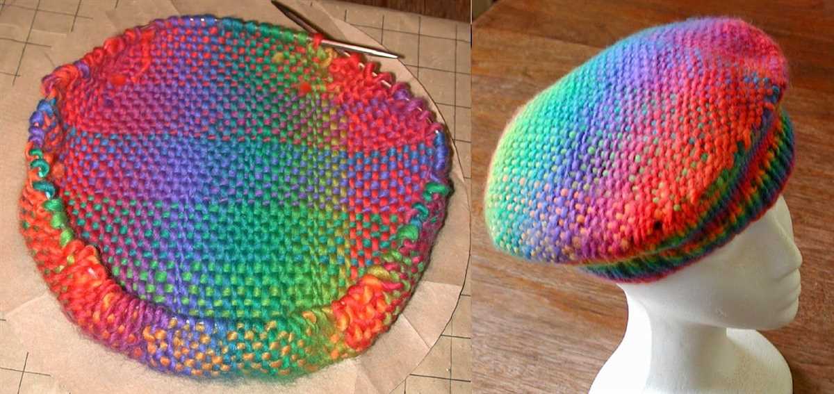 Double knit crochet hat pattern