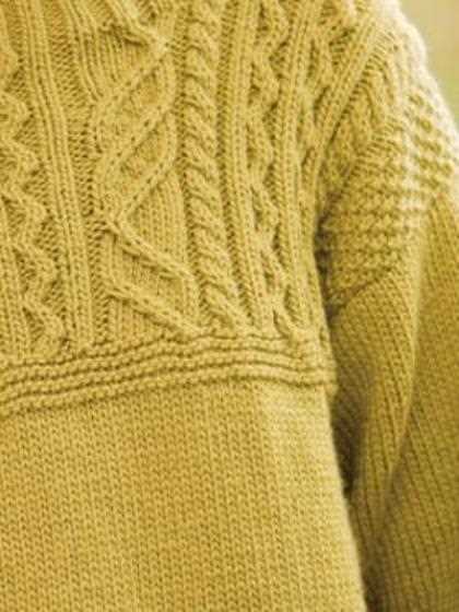 Drop shoulder cardigan knitting pattern