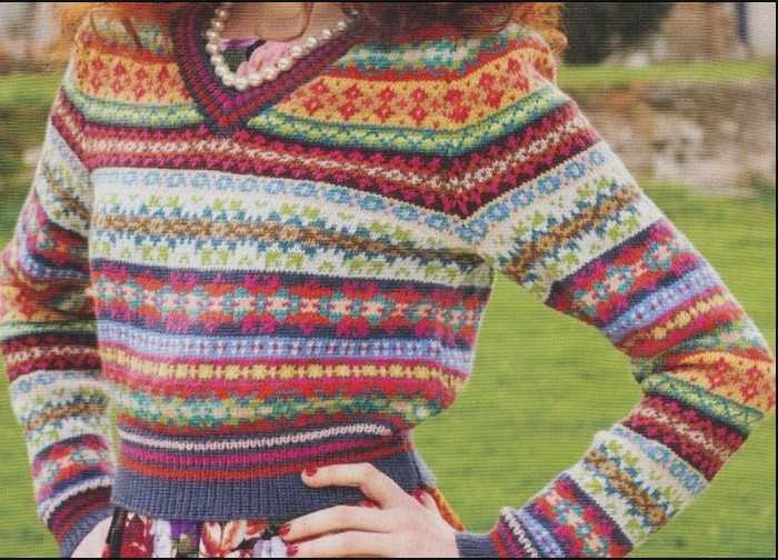 Drops fair isle knitting patterns