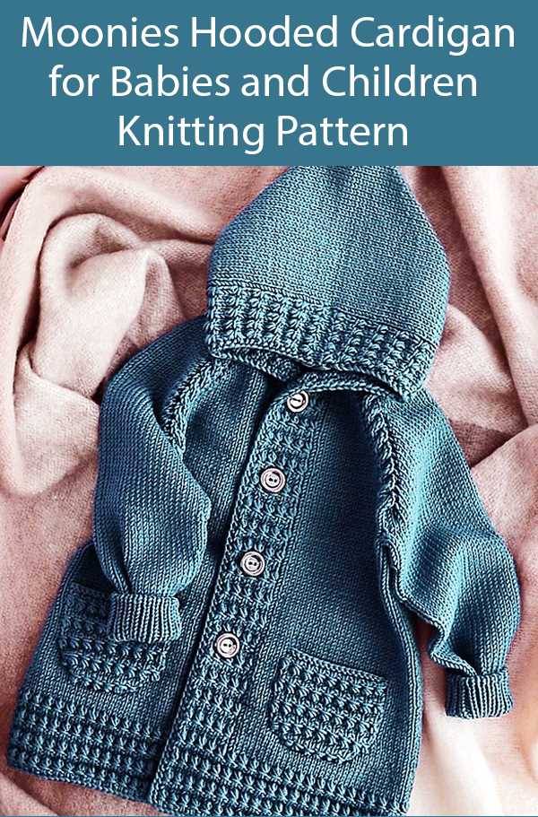 Duffle coat knitting pattern