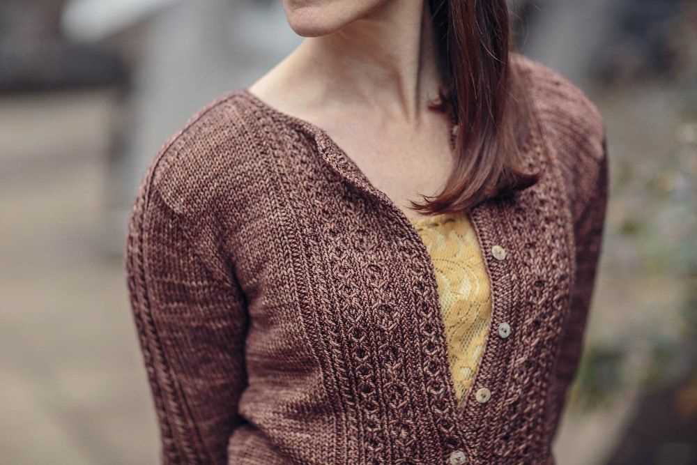 Easter cardigan knitting pattern