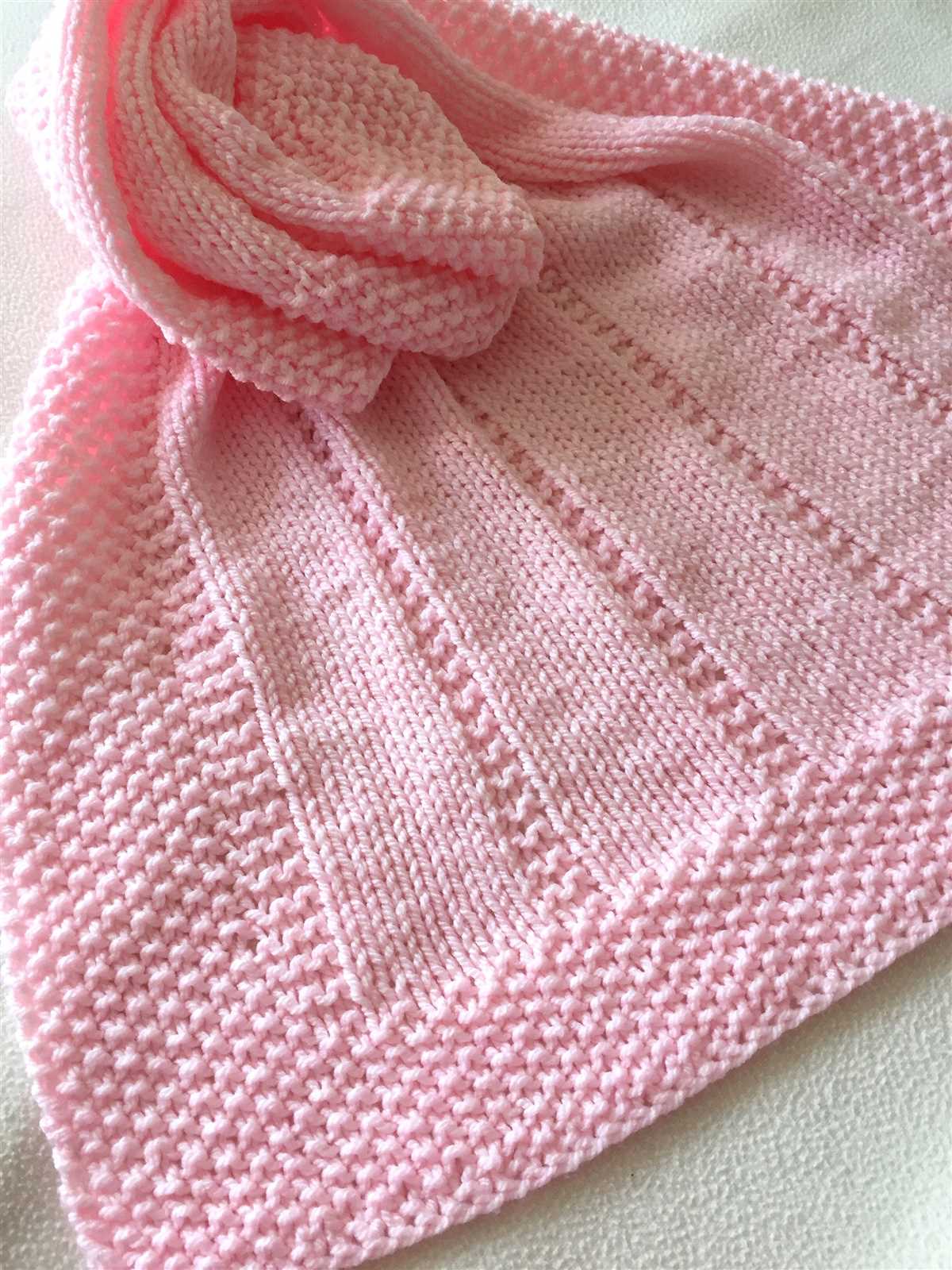 Easy baby blanket knitting patterns