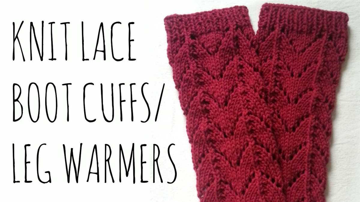 Easy knit hand warmer pattern