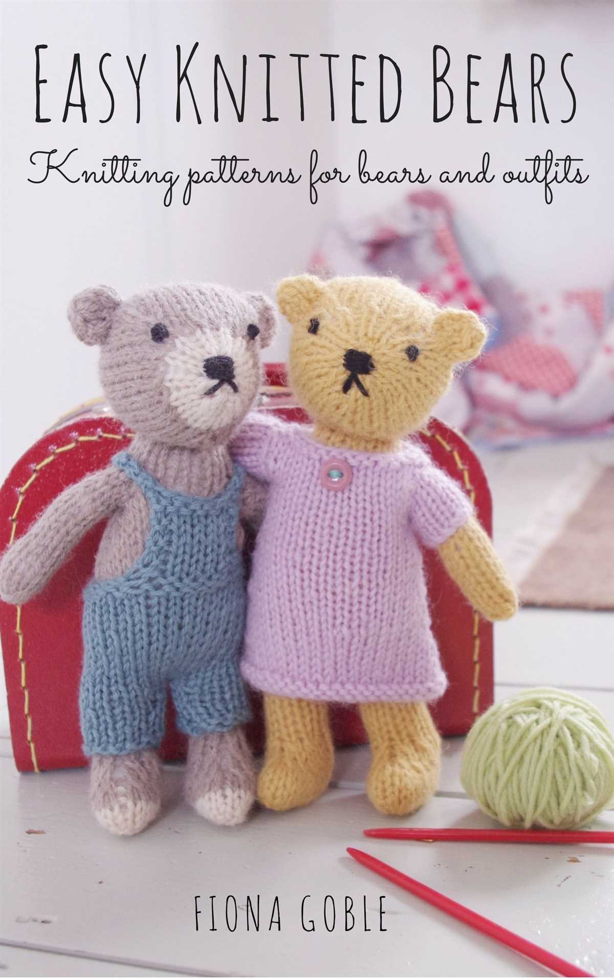 Easy knitted bear pattern