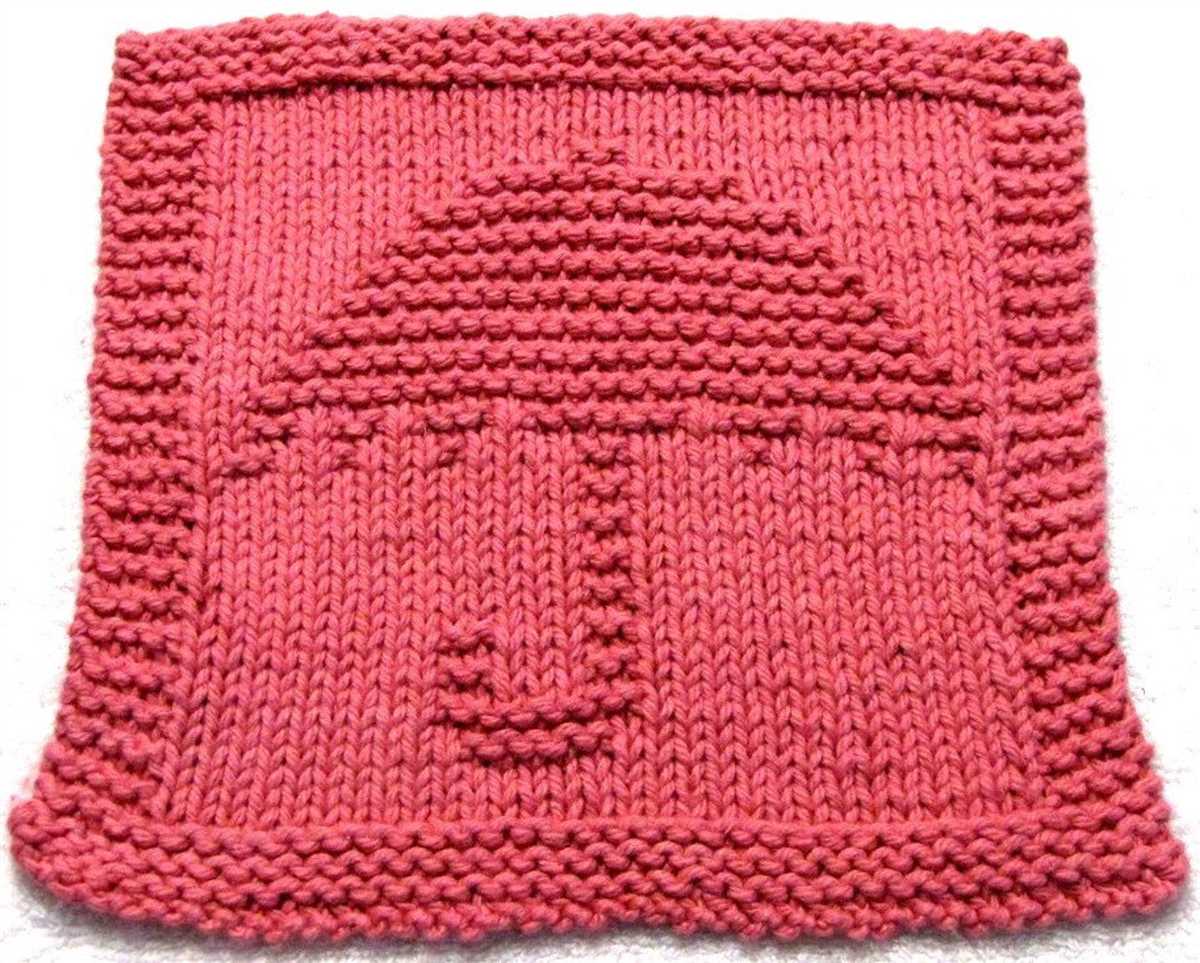 Easy knitted squares patterns