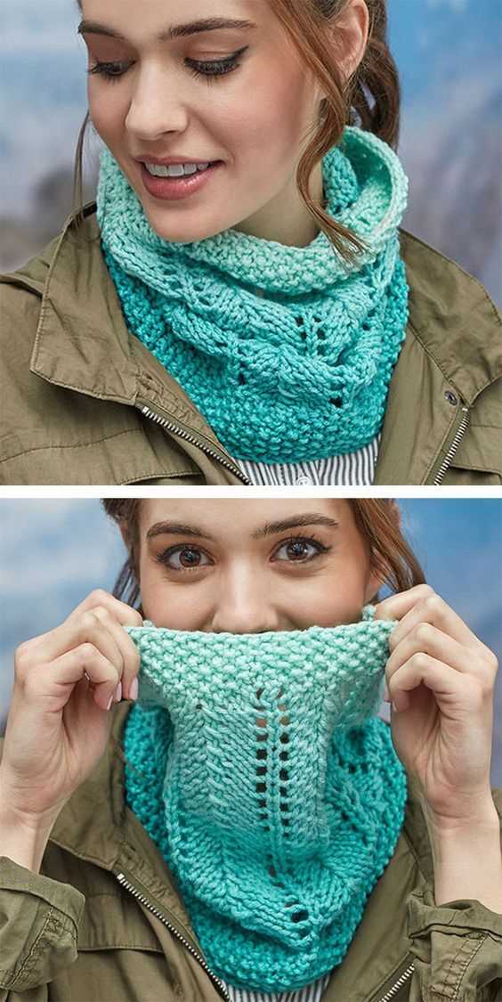 Easy cowl knitting pattern free