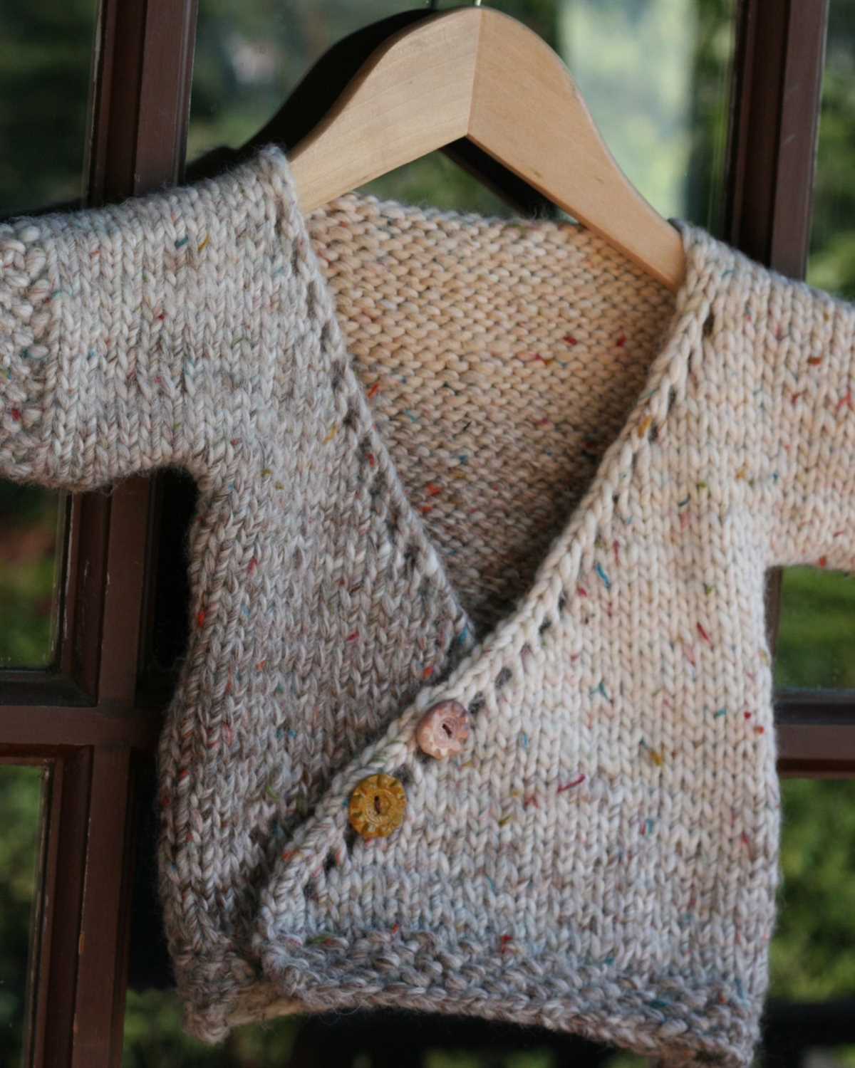 Easy kimono knitting pattern