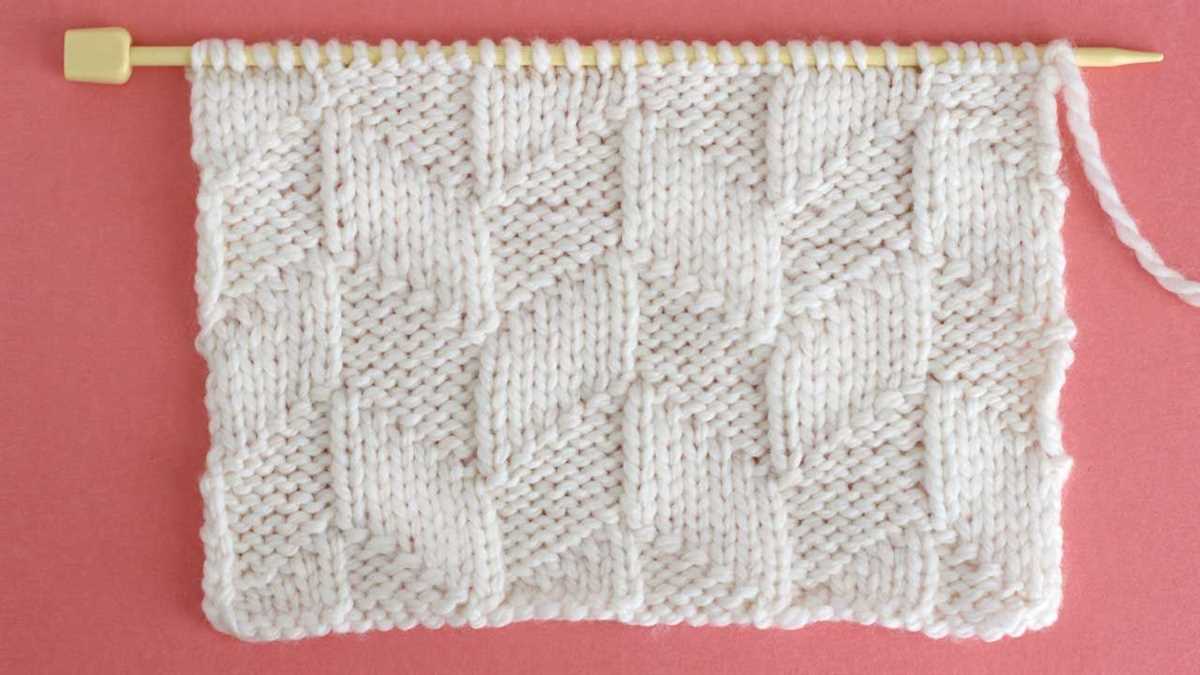 Easy knit stole pattern