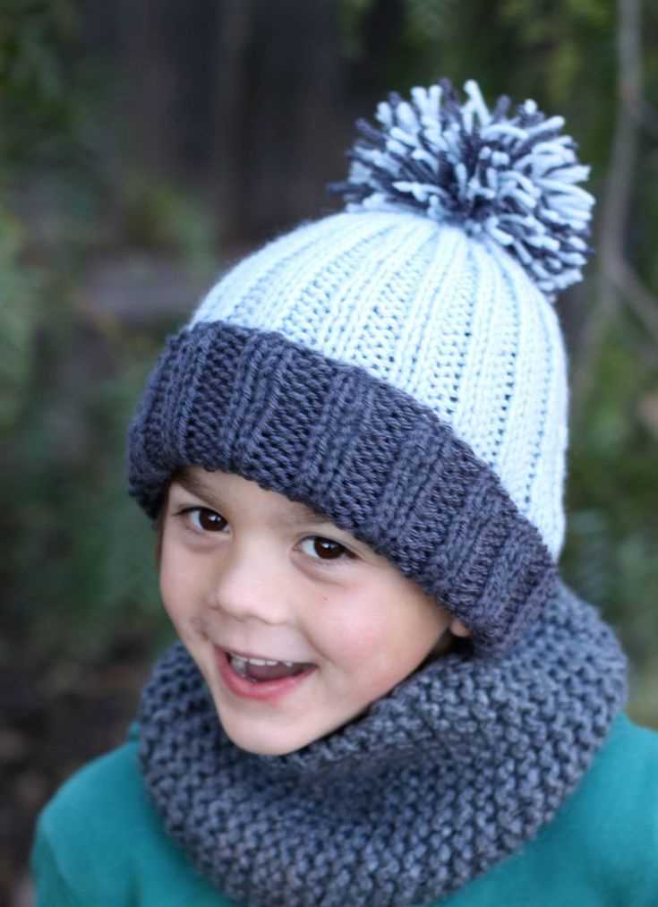 Easy knitted hat pattern for beginners