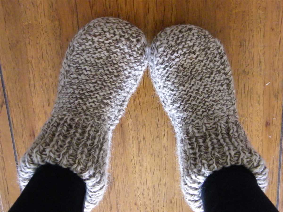 Easy knitted slipper patterns free