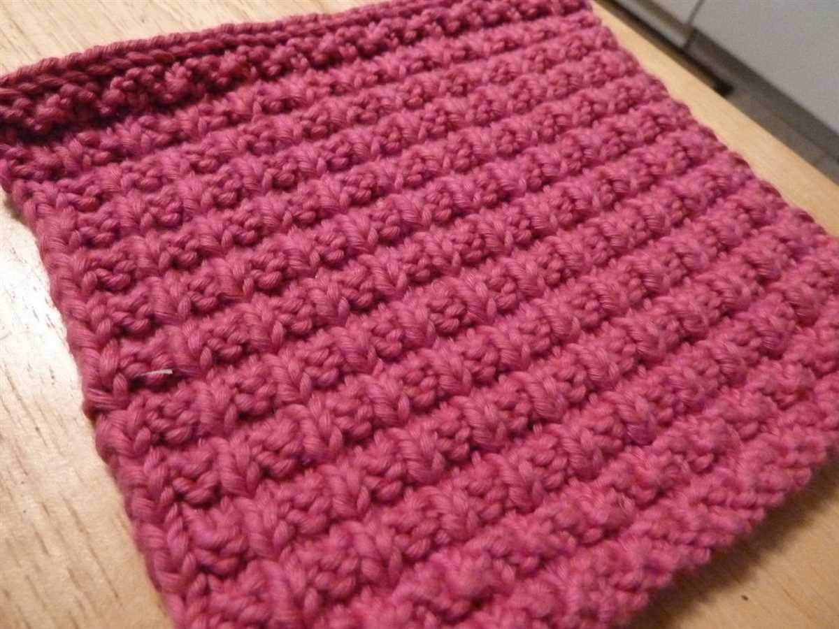 Easy knitted squares patterns