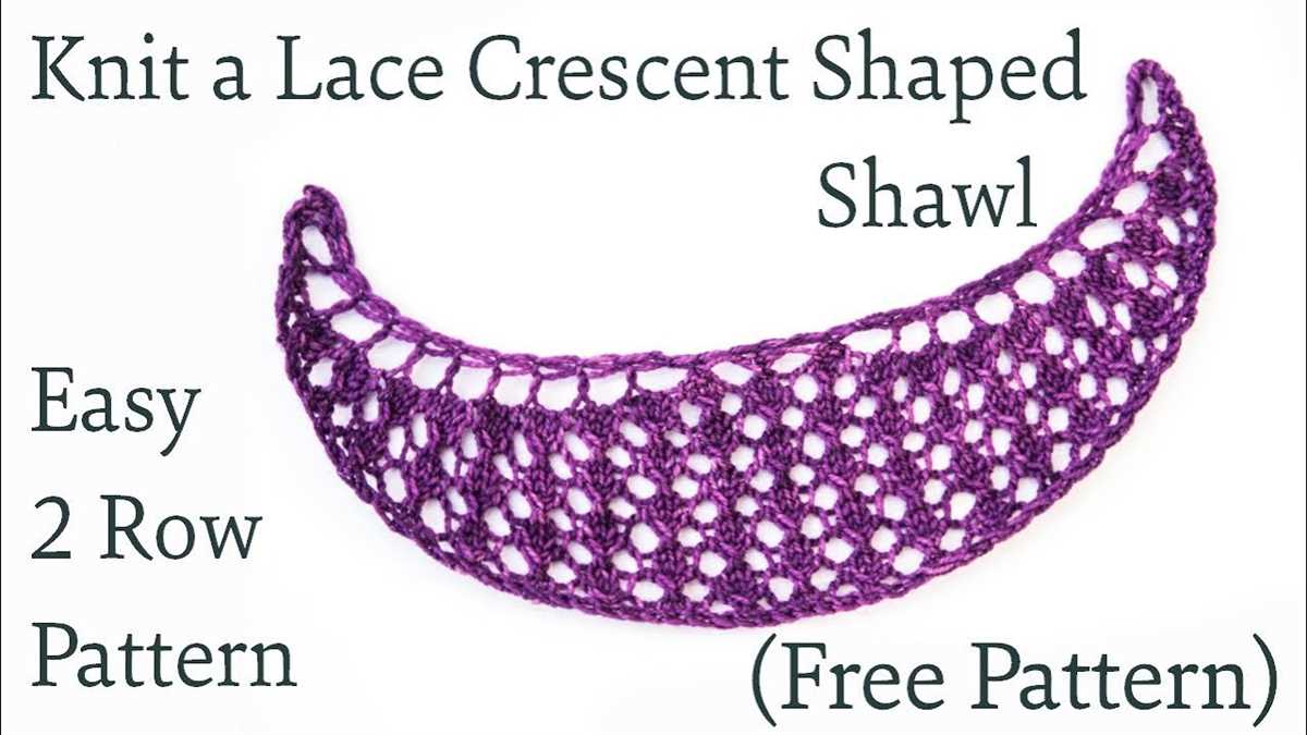 Easy knitting lace pattern