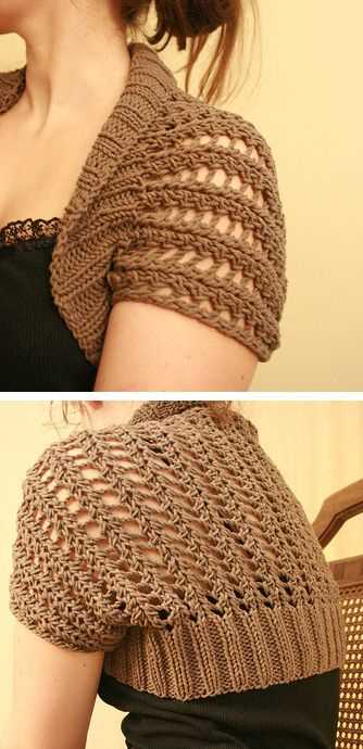 Easy shrug patterns to knit