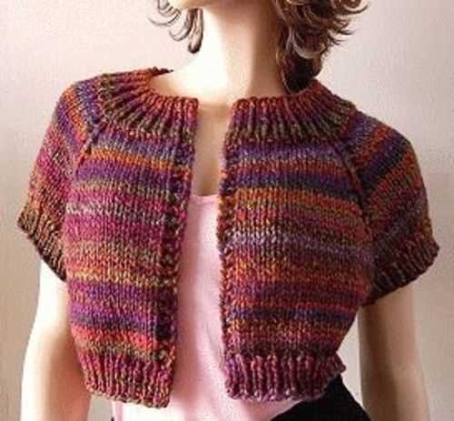 Easy shrug patterns to knit