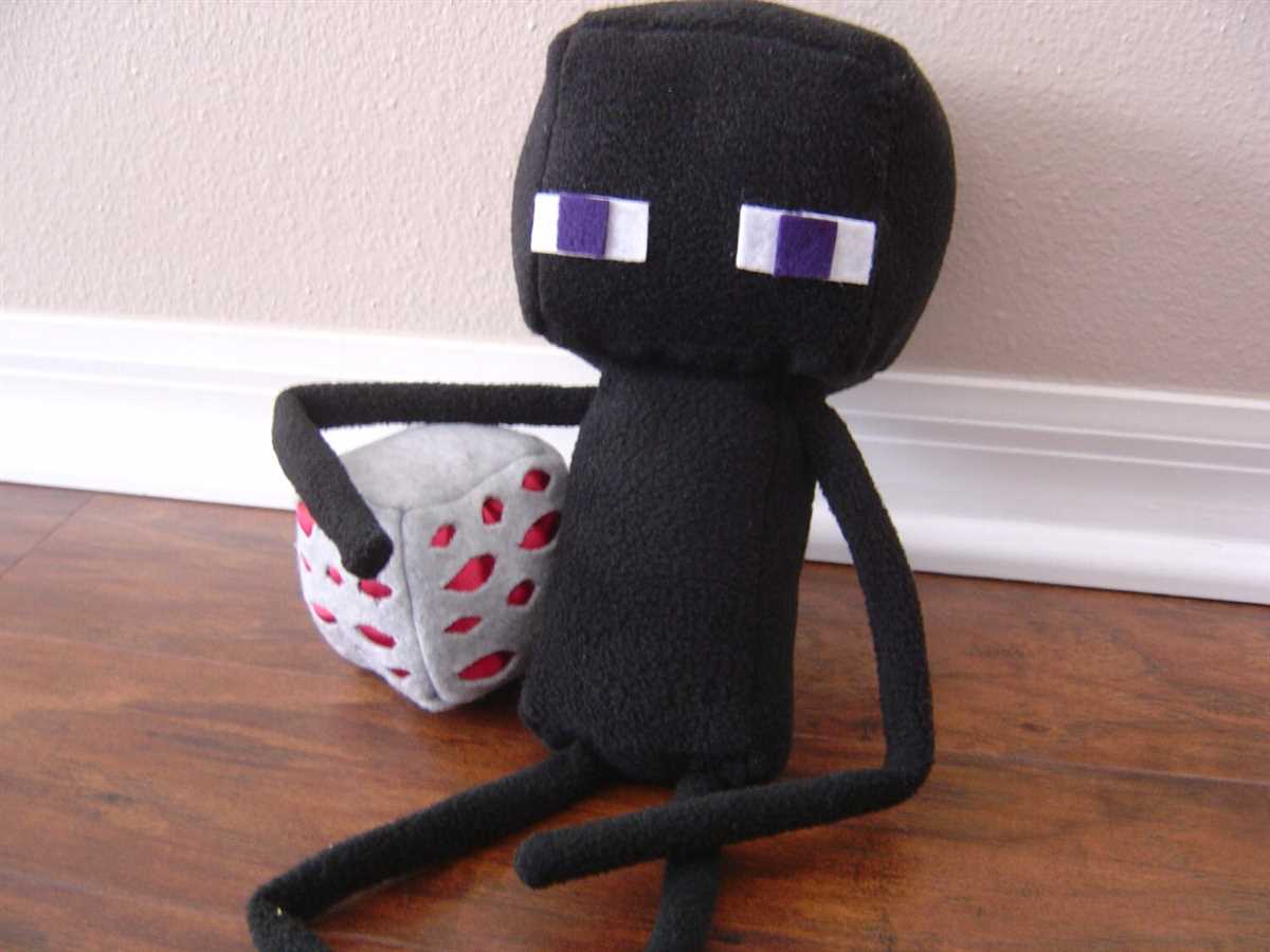 Enderman knitting pattern