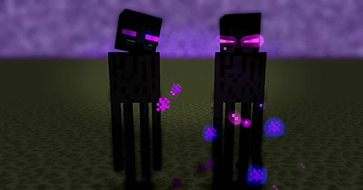 Enderman knitting pattern