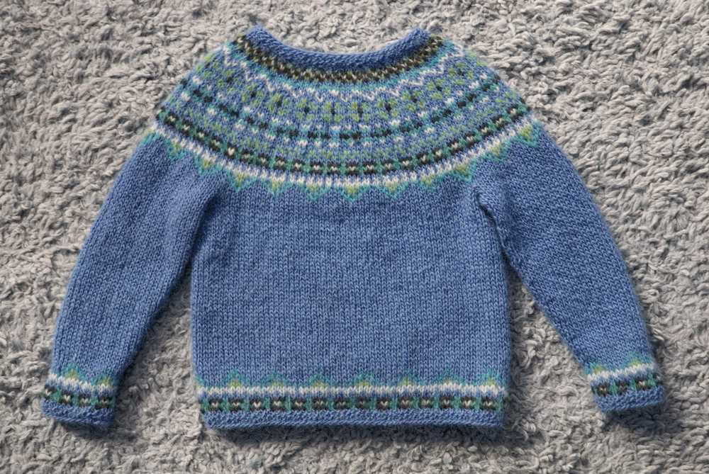 Fair isle jumper knitting pattern free