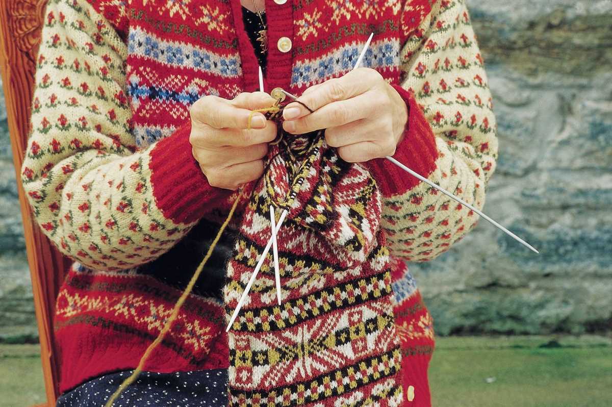 Fair isle jumper knitting patterns uk