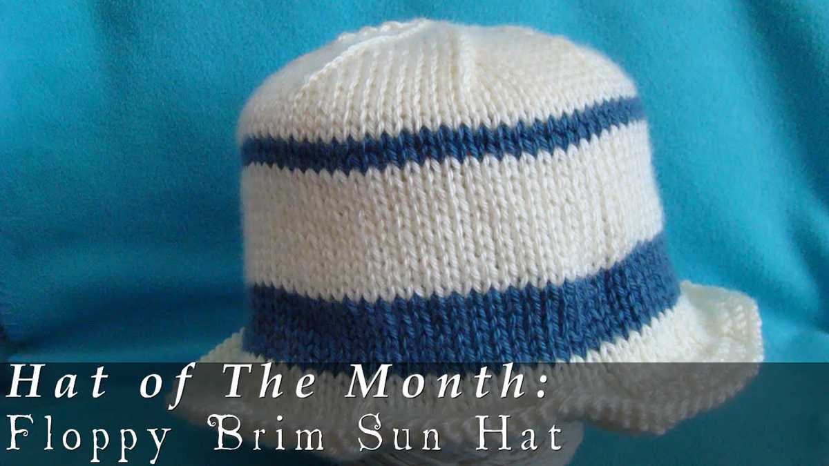 Felted knit hat pattern