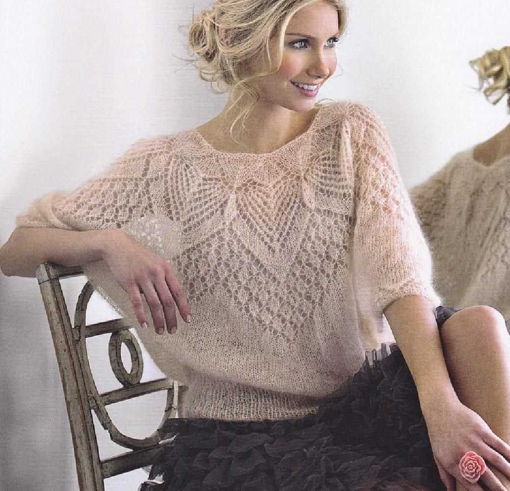 Feminine knitting patterns