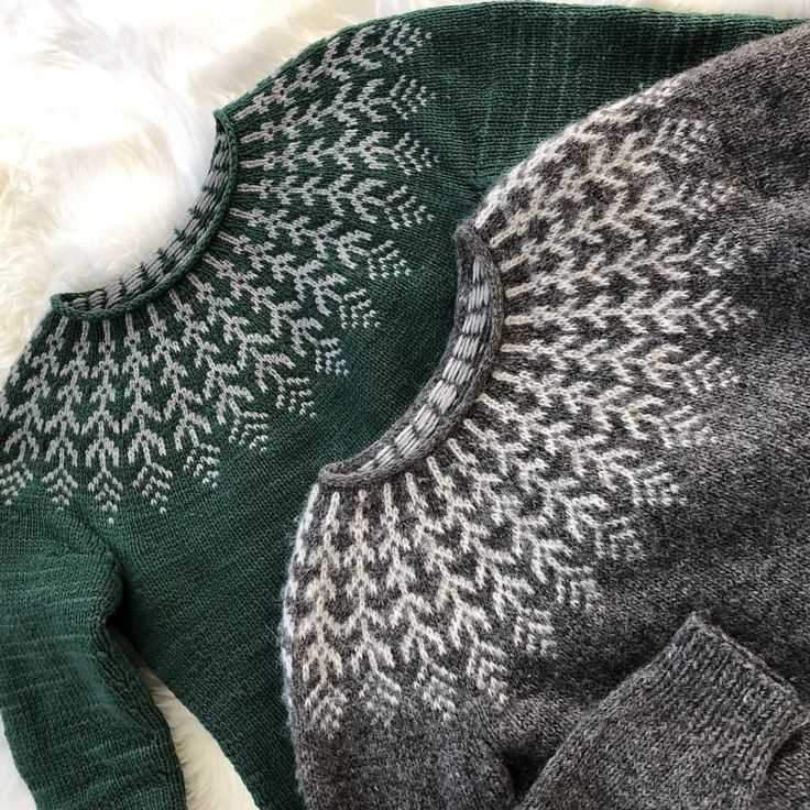 Fern and feather knitting pattern