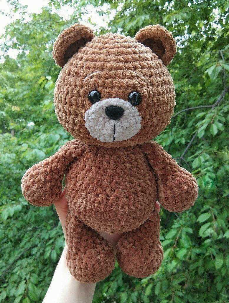 Fig bear knitting pattern