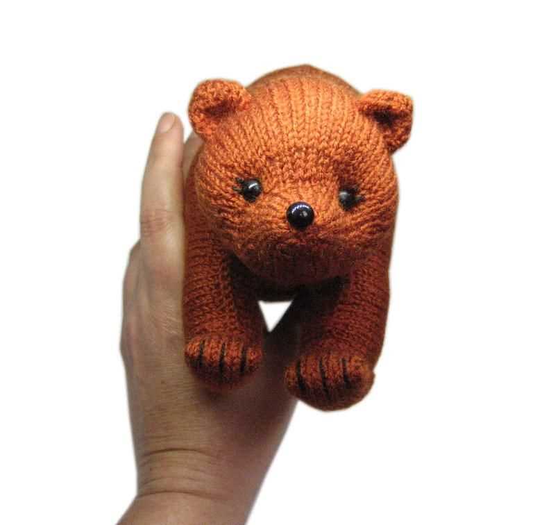 Fig bear knitting pattern