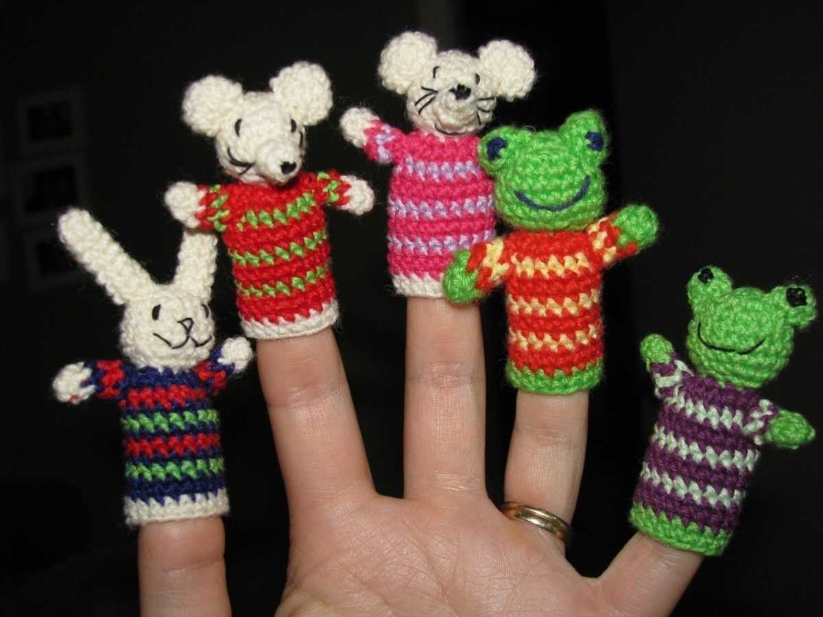 Finger puppets knitting patterns