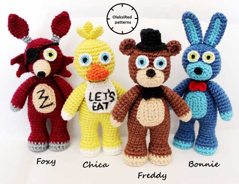 Five nights at freddy's knitting patterns