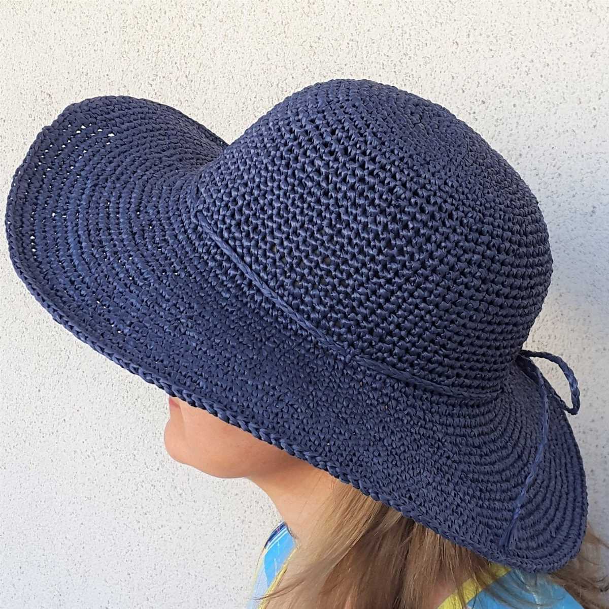 Folded brim knit hat pattern