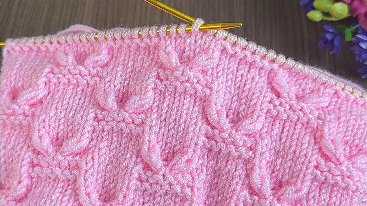 Following knitting patterns