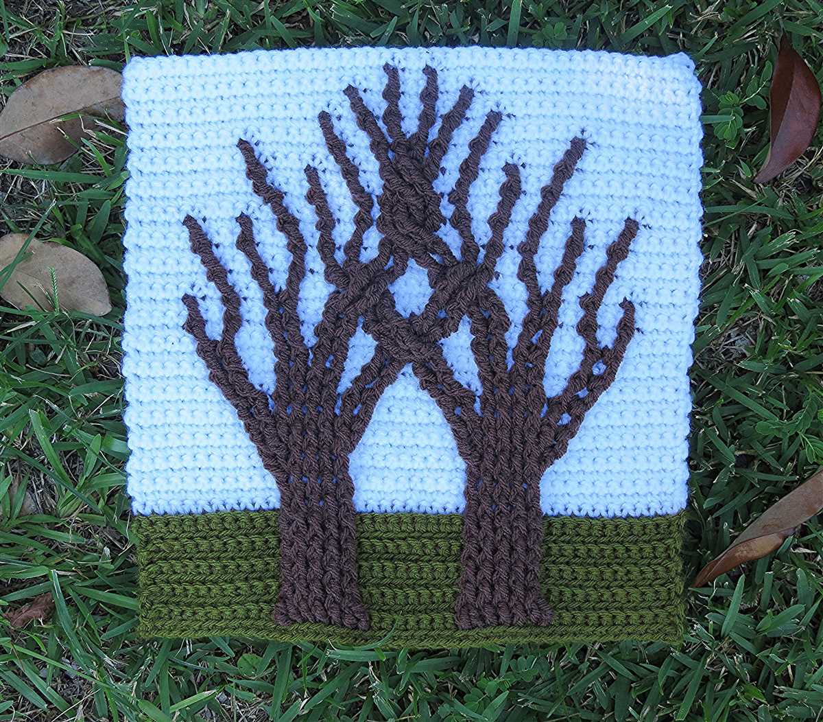 Forest knitting pattern