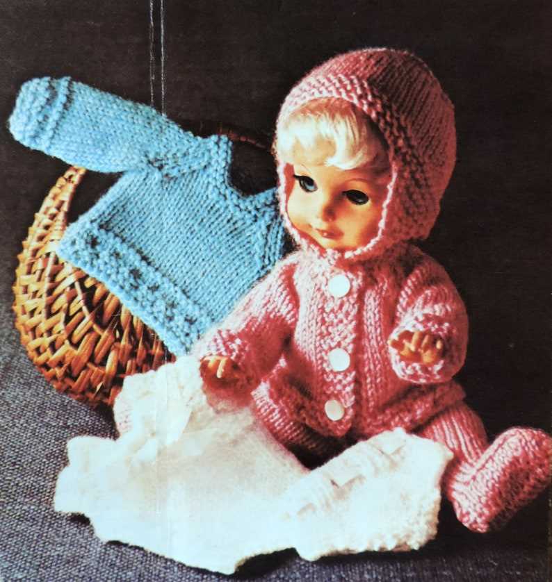 Free 12 inch doll knitting patterns