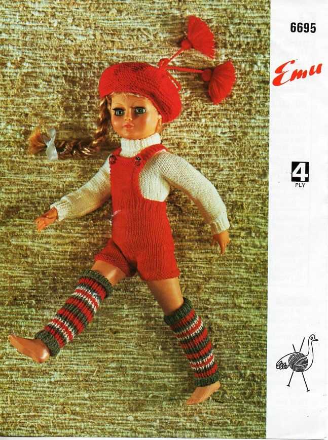 Free 12 inch doll knitting patterns