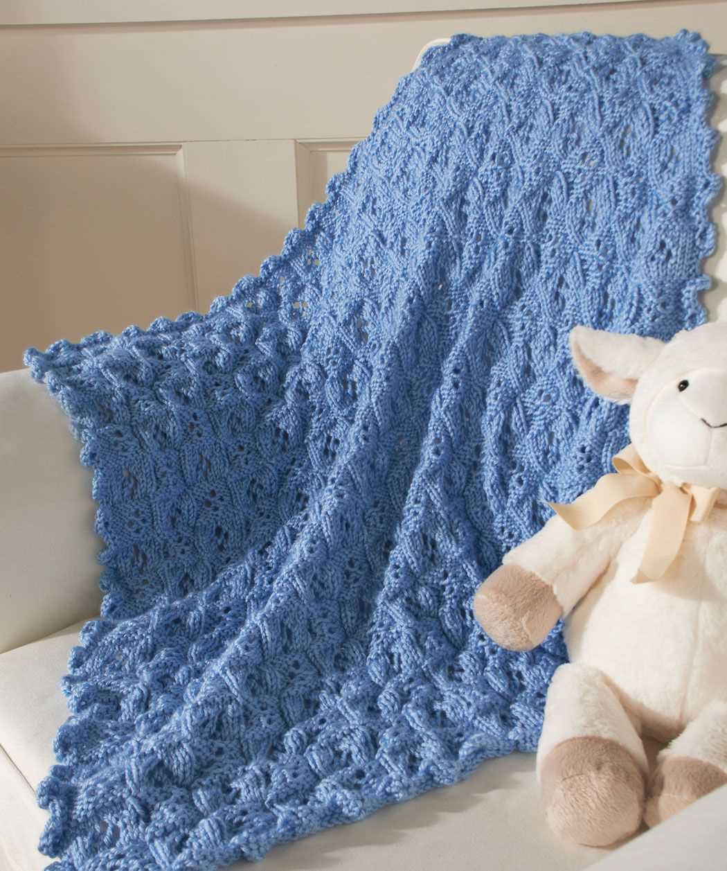 Free baby blanket patterns knit