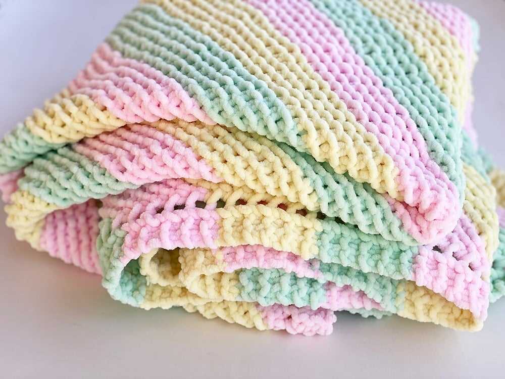 Free baby blanket patterns knit