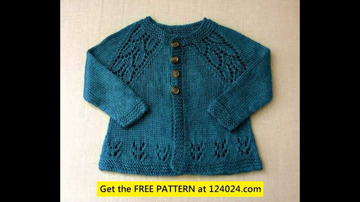 Free baby sweater knitting patterns for beginners