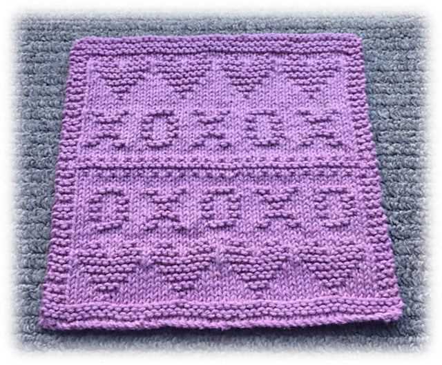 Free baby washcloth knitting patterns