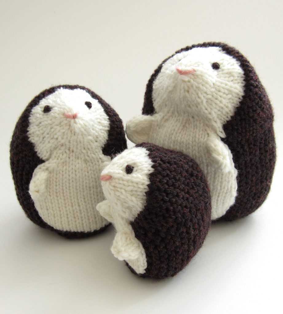 Free easy hedgehog knitting pattern