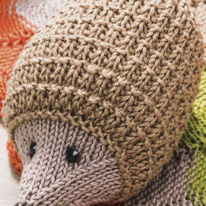 Free easy hedgehog knitting pattern