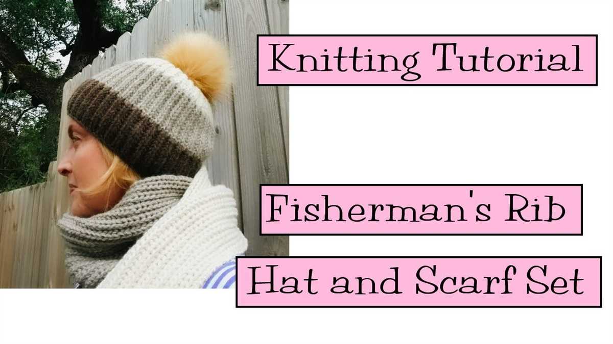 Free fisherman's rib knitting patterns