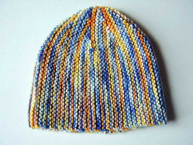 Free flat knit hat patterns