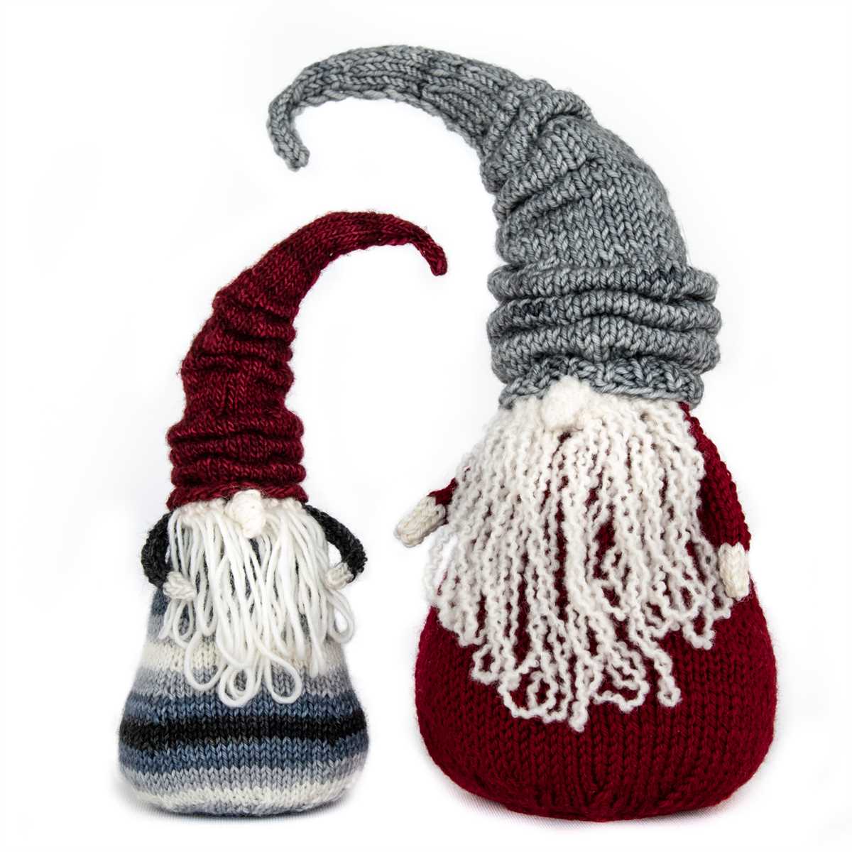 Free gnome knitting pattern