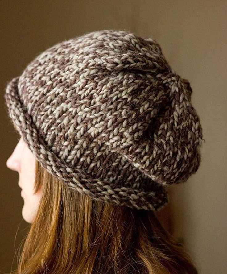 Free knit hat patterns for women