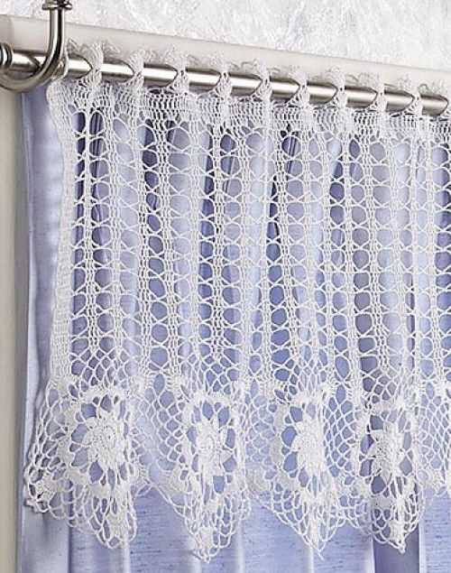 Free knitted curtain patterns