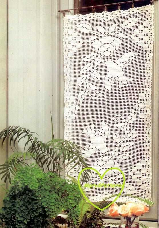 Free knitted curtain patterns