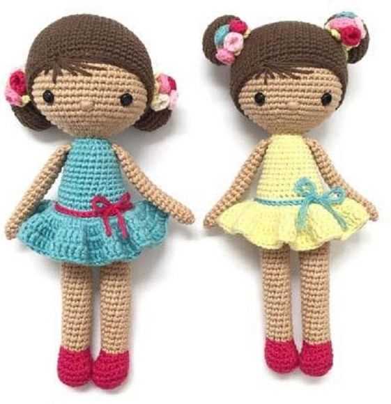 Free knitted doll patterns in english