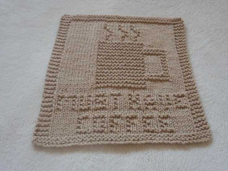 Free knitted turkey dishcloth pattern