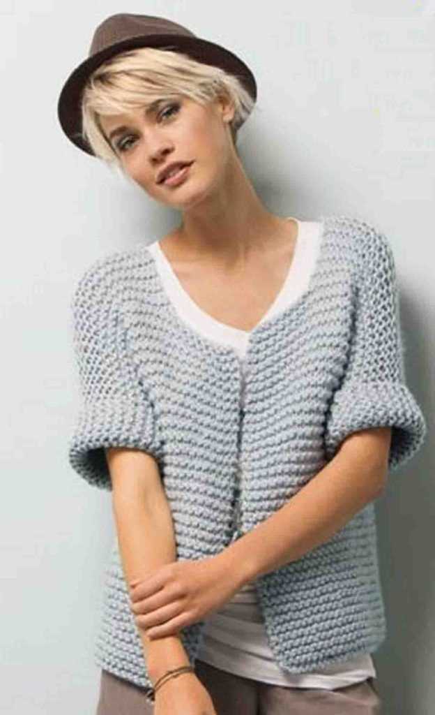 Free knitting cardigan patterns for beginners